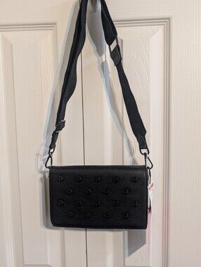 Betsey Johnson Skull Studded Crossbody